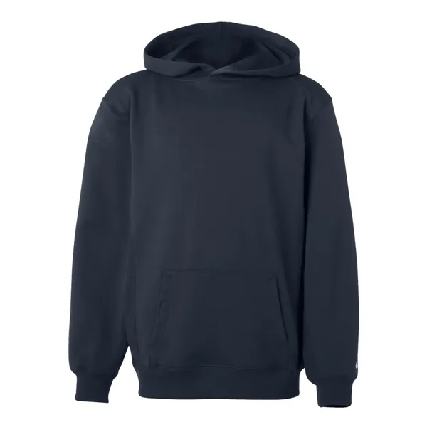 Youth moisture-management pullover hooded sweatshirt. Blank product.... from ASI 84358 S&S Activewear