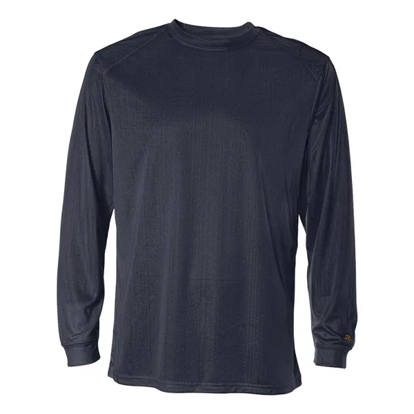 Long sleeve t-shirt with moisture managing. Blank product.... from ASI 84358 S&S Activewear