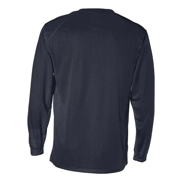 Long sleeve t-shirt with moisture managing. Blank product.... from ASI 84358 S&S Activewear