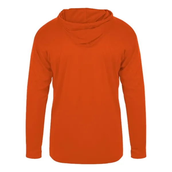 Long-sleeve hooded t-shirt with drawcord... from ASI 84358 S&S Activewear