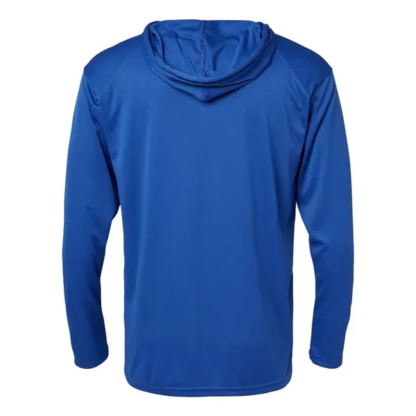 Long-sleeve hooded t-shirt with drawcord... from ASI 84358 S&S Activewear