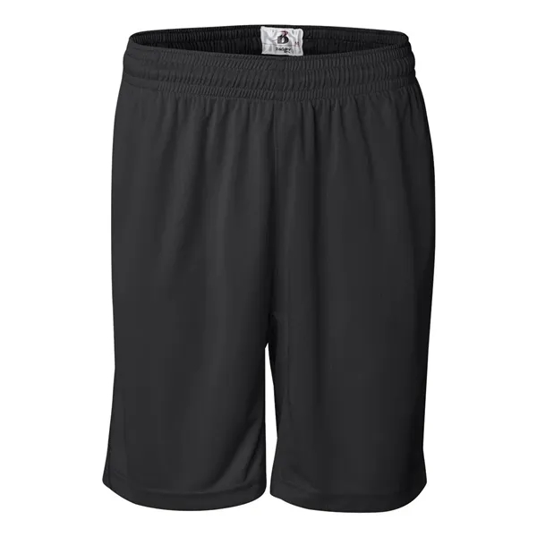 Polyester 9" inseam trainer shorts. Blank product.... from ASI 84358 S&S Activewear