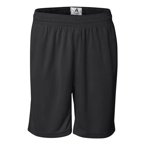 Polyester 9" inseam trainer shorts. Blank product.... from ASI 84358 S&S Activewear