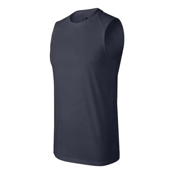 Adult sleeveless t-shirt. Blank product.... from ASI 84358 S&S Activewear