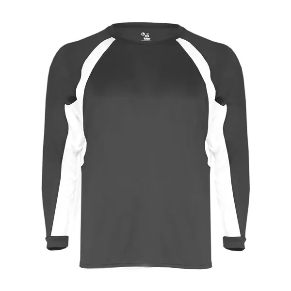 Long sleeve t-shirt equipped with moisture-management and anti-microbial technology.... from ASI 84358 S&S Activewear