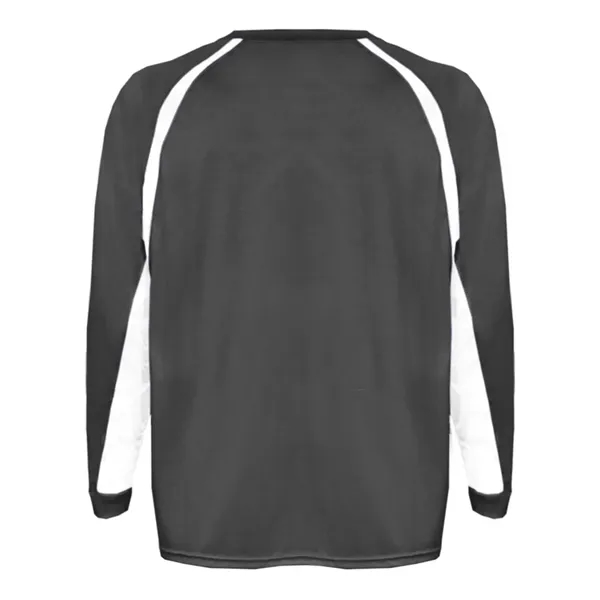 Long sleeve t-shirt equipped with moisture-management and anti-microbial technology.... from ASI 84358 S&S Activewear
