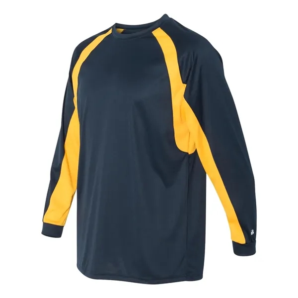 Long sleeve t-shirt equipped with moisture-management and anti-microbial technology.... from ASI 84358 S&S Activewear