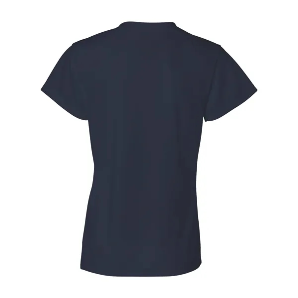 Women's short sleeve t-shirt with moisture management /anti-microbial fabric. Blank.... from ASI 84358 S&S Activewear