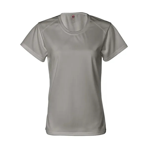 Women's short sleeve t-shirt with moisture management /anti-microbial fabric. Blank.... from ASI 84358 S&S Activewear