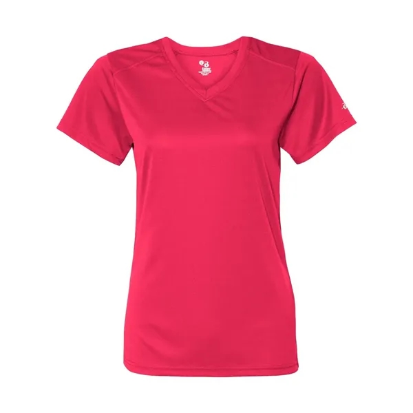 Women's v-neck short sleeve t-shirt, blank.... from ASI 84358 S&S Activewear