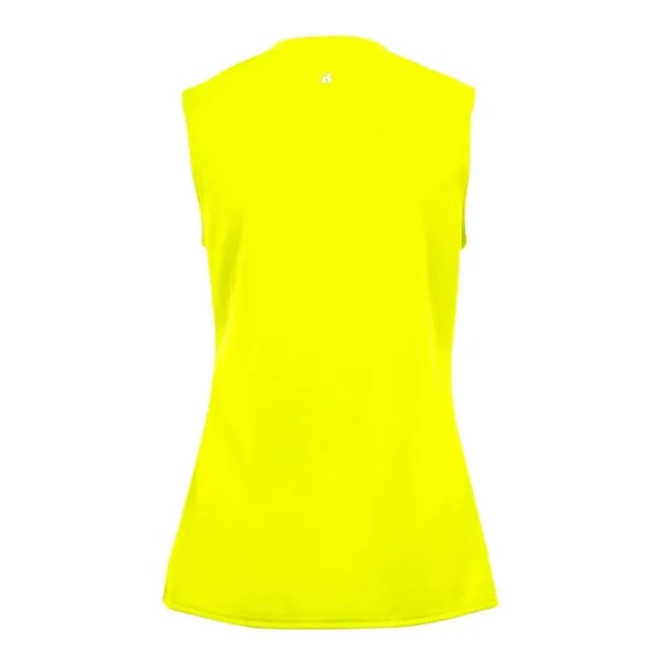 Women's sleeveless sporty t-shirt with moisture management fabric. Blank product.... from ASI 84358 S&S Activewear