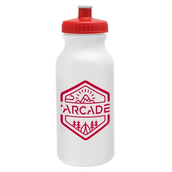20 oz. bike bottle with push-pull lid.... from ASI 88060 Snugz/USA Inc