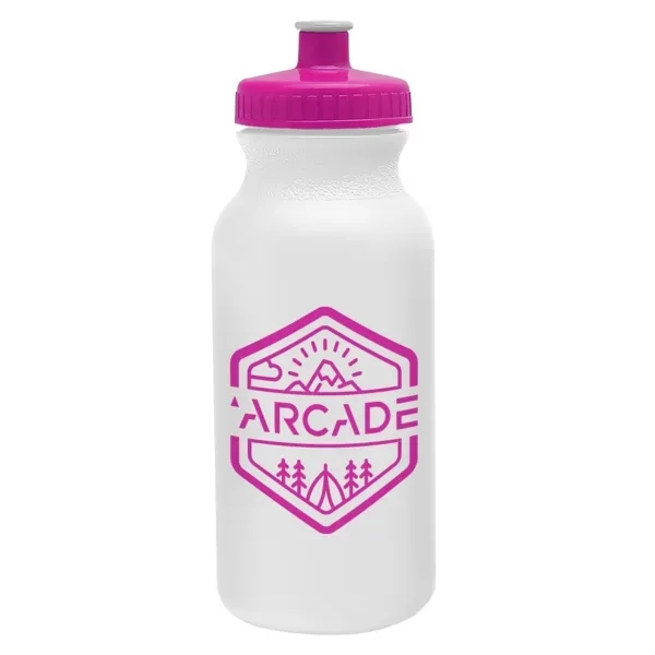 20 oz. bike bottle with push-pull lid.... from ASI 88060 Snugz/USA Inc