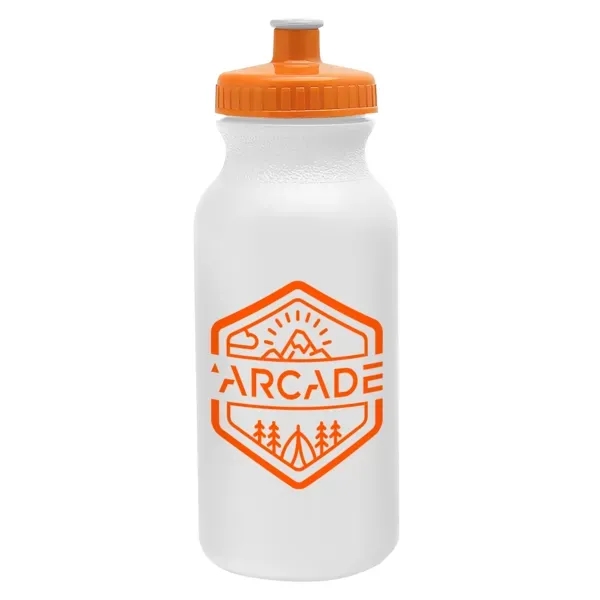 20 oz. bike bottle with push-pull lid.... from ASI 88060 Snugz/USA Inc