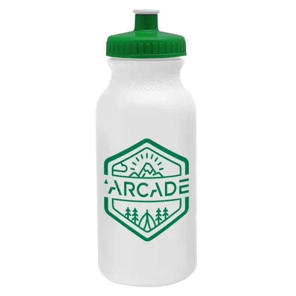 20 oz. bike bottle with push-pull lid.... from ASI 88060 Snugz/USA Inc