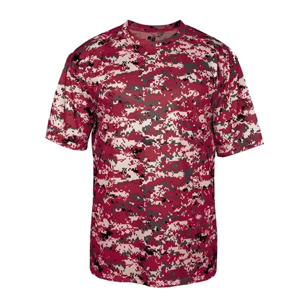 Badger B-Dry Core Digital Camo T-Shirt, blank.... from ASI 84358 S&S Activewear