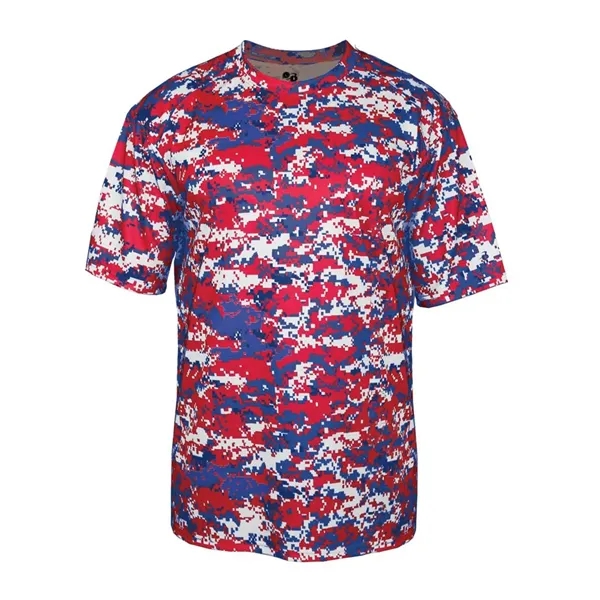Badger B-Dry Core Digital Camo T-Shirt, blank.... from ASI 84358 S&S Activewear