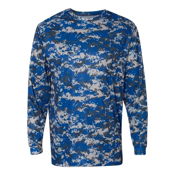 Badger Digital Camo Long Sleeve T-Shirt, blank.... from ASI 84358 S&S Activewear