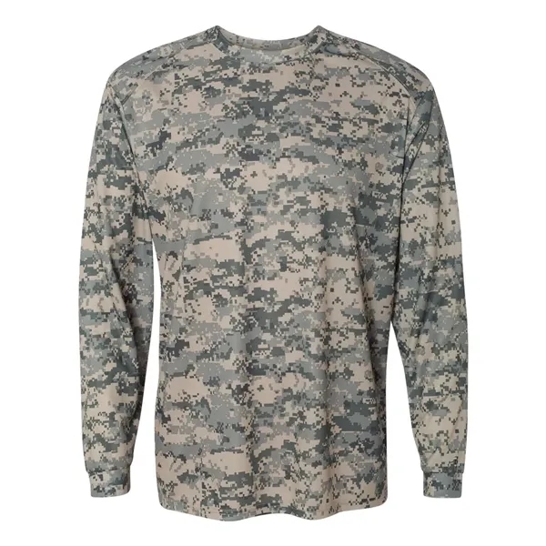 Badger Digital Camo Long Sleeve T-Shirt, blank.... from ASI 84358 S&S Activewear