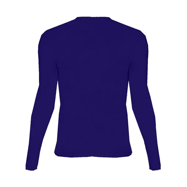 Long sleeve compression T-shirt with double-needle hem and Badger heat seal... from ASI 84358 S&S Activewear