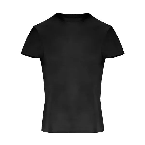 Compression short sleeve T-shirt with stretch body fit, moisture management, and... from ASI 84358 S&S Activewear