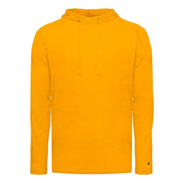 Badger Tri-Blend Surplice Hooded Long Sleeve T-Shirt... from ASI 84358 S&S Activewear