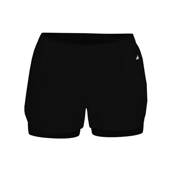Women's Double Up Shorts... from ASI 84358 S&S Activewear