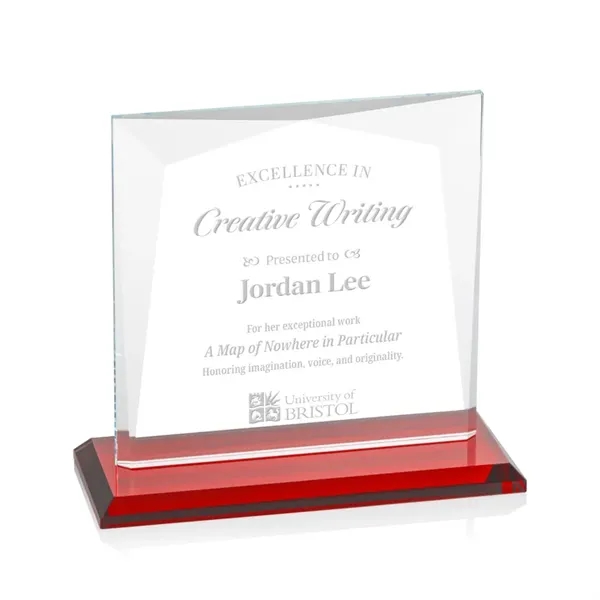 The Starfire Crystal Tanner Award features a stunning Starfire upright framed... from ASI 84592 St Regis Group / St Regis