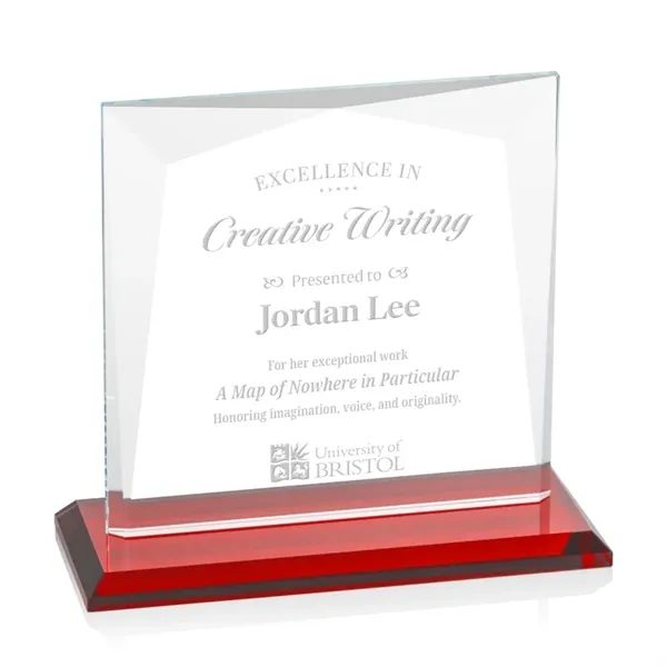 The Starfire Crystal Tanner Award features a stunning Starfire upright framed... from ASI 84592 St Regis Group / St Regis