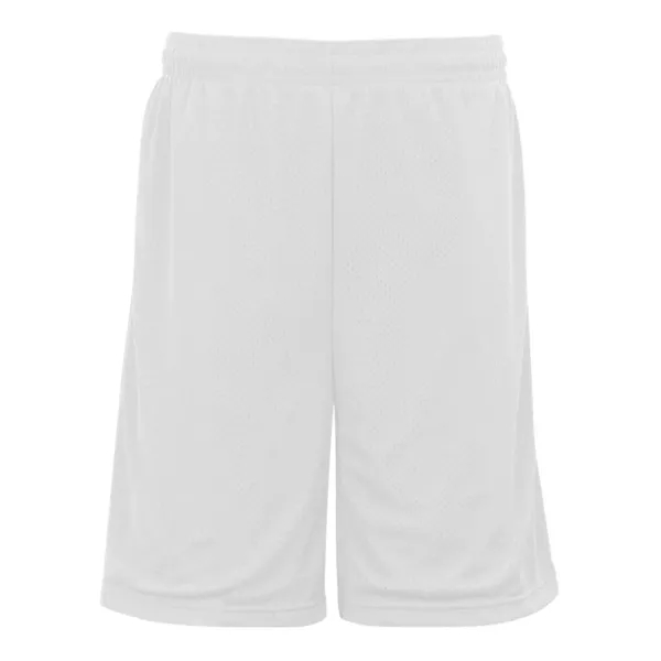 Polyester 9" pro mesh pocketed shorts. Blank product.... from ASI 84358 S&S Activewear