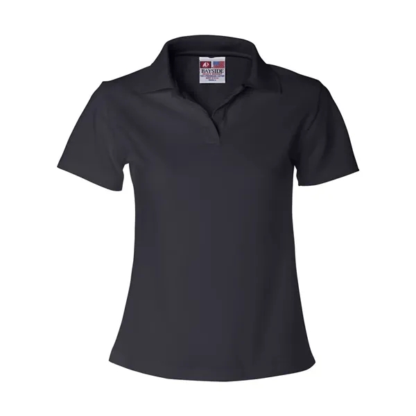 Ladies' USA-Made V-Neck Polo... from ASI 84358 S&S Activewear