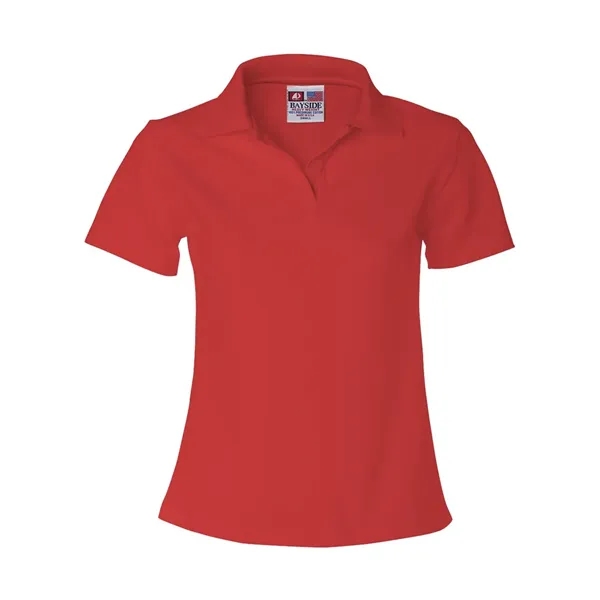 Ladies' USA-Made V-Neck Polo... from ASI 84358 S&S Activewear