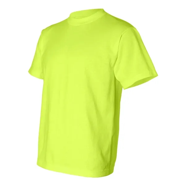 Adult cotton/ polyester short sleeve USA made t-shirt. Blank product.... from ASI 84358 S&S Activewear
