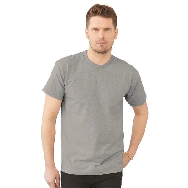 Adult pre-shrunk 100% cotton short sleeve t-shirt, union made. Blank product.... from ASI 84358 S&S Activewear