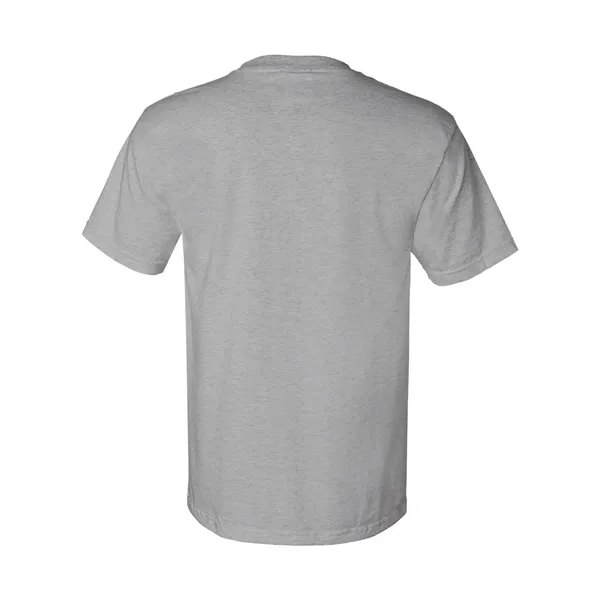 Adult pre-shrunk 100% cotton short sleeve t-shirt, union made. Blank product.... from ASI 84358 S&S Activewear