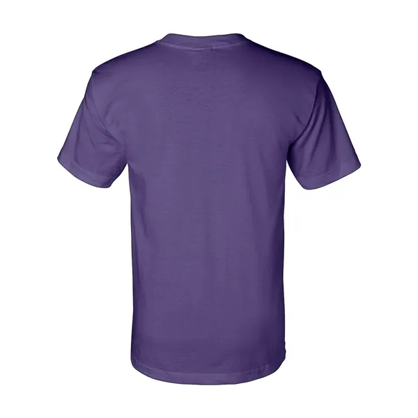Adult pre-shrunk 100% cotton short sleeve t-shirt, union made. Blank product.... from ASI 84358 S&S Activewear