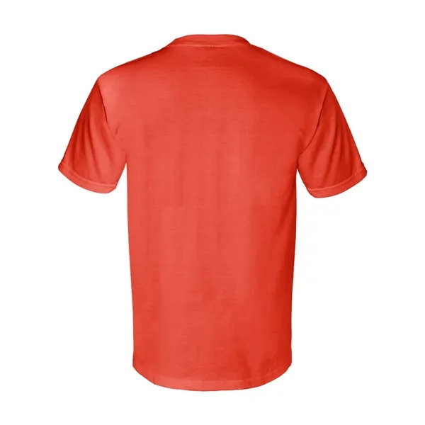 Adult pre-shrunk 100% cotton short sleeve t-shirt with a pocket, union... from ASI 84358 S&S Activewear