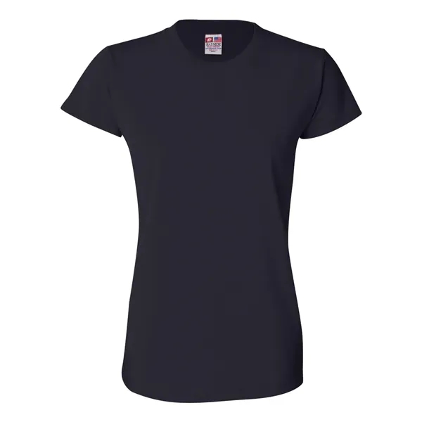 Women's USA made 6.1 oz preshrunk 100% heavyweight cotton t-shirt. Blank... from ASI 84358 S&S Activewear