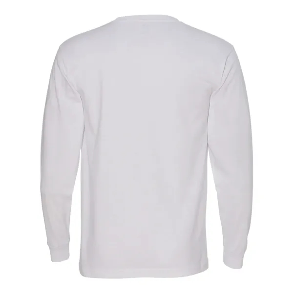 USA-Made 5.4 oz., 100% Cotton LS T-Shirt... from ASI 84358 S&S Activewear