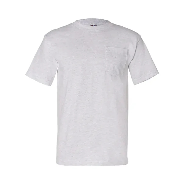 Adult USA made heavyweight 100% cotton short sleeve t-shirt with a... from ASI 84358 S&S Activewear