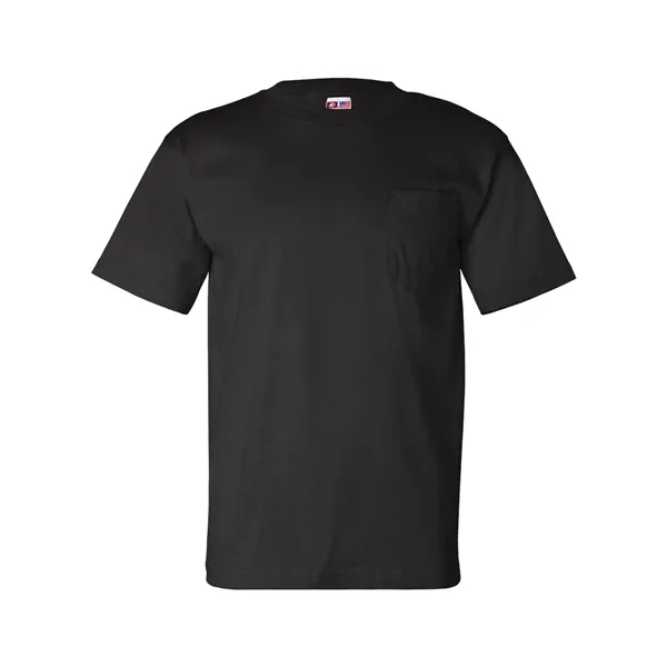 Adult USA made heavyweight 100% cotton short sleeve t-shirt with a... from ASI 84358 S&S Activewear