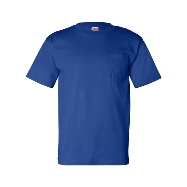 Adult USA made heavyweight 100% cotton short sleeve t-shirt with a... from ASI 84358 S&S Activewear