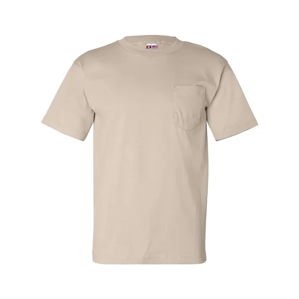 Adult USA made heavyweight 100% cotton short sleeve t-shirt with a... from ASI 84358 S&S Activewear