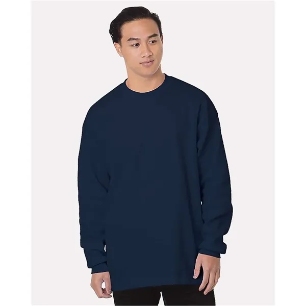 Bayside USA-Made Heavyweight Waffle Knit Thermal... from ASI 84358 S&S Activewear