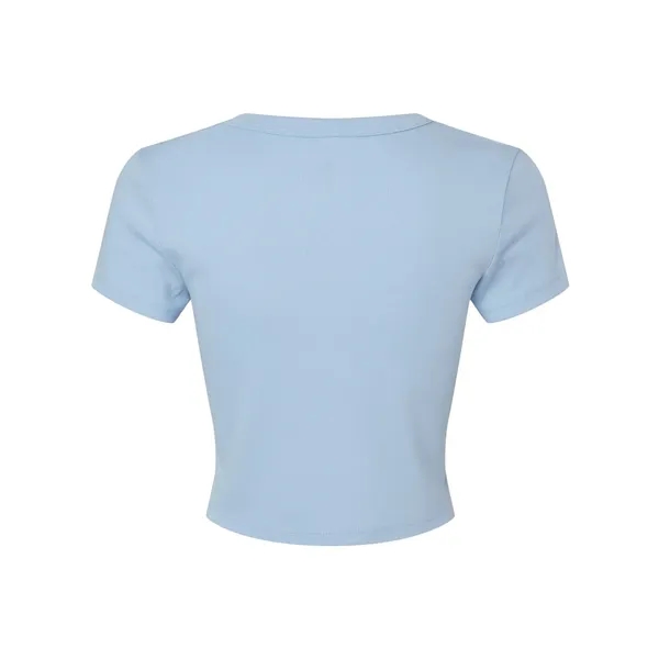 BELLA + CANVAS Women's Micro Rib Baby Tee... from ASI 84358 S&S Activewear