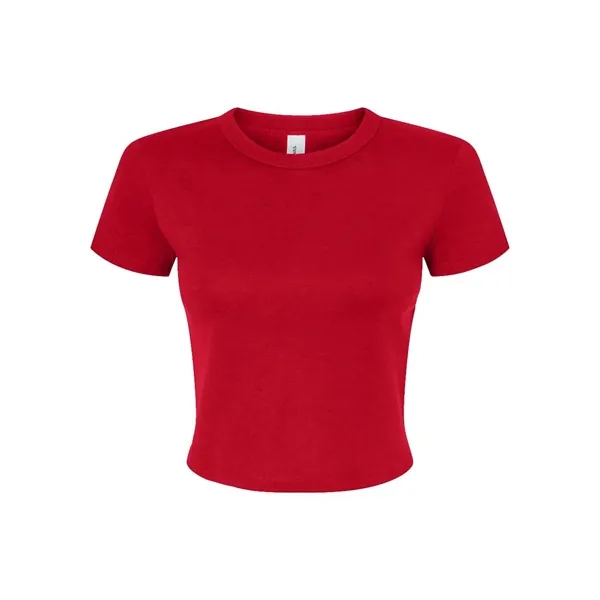 BELLA + CANVAS Women's Micro Rib Baby Tee... from ASI 84358 S&S Activewear