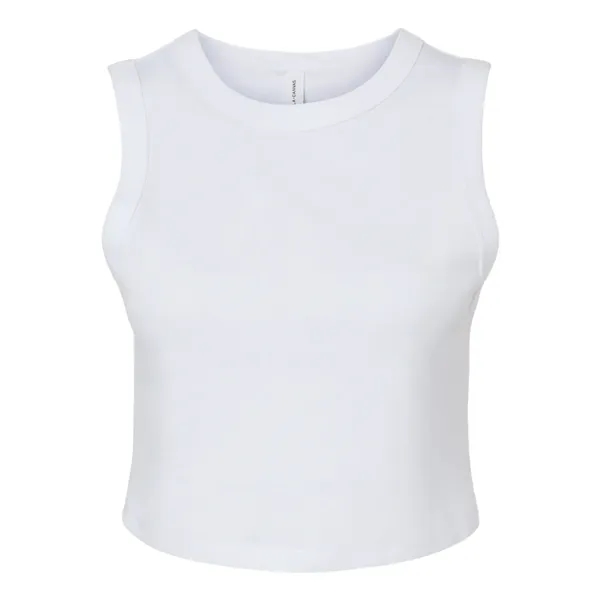 BELLA + CANVAS Women's Micro Rib Muscle Crop Tank... from ASI 84358 S&S Activewear