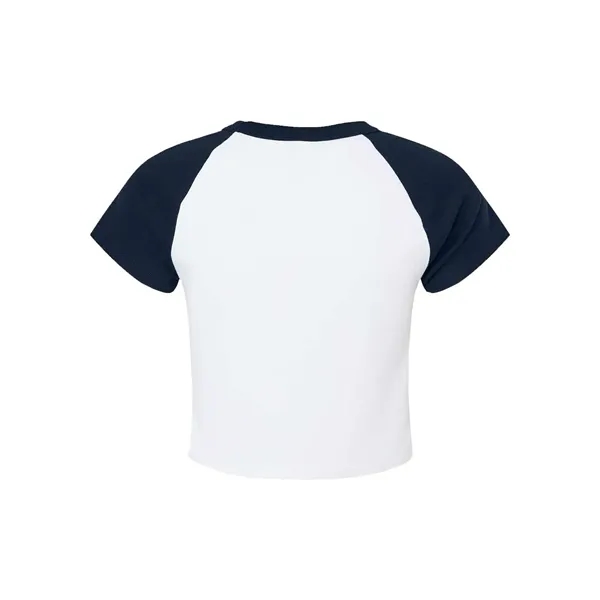 BELLA + CANVAS Women's Micro Rib Raglan Baby Tee... from ASI 84358 S&S Activewear