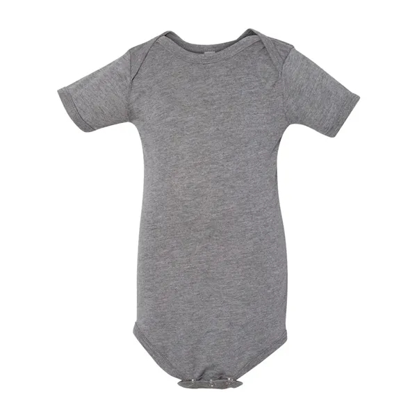 Baby Triblend Short Sleeve Snap-Up one piece T-Shirt... from ASI 84358 S&S Activewear