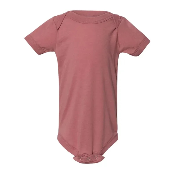 Baby Triblend Short Sleeve Snap-Up one piece T-Shirt... from ASI 84358 S&S Activewear